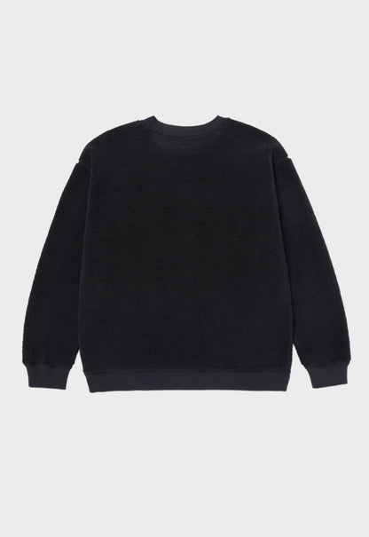 Sherpa Crewneck - Pitch Black