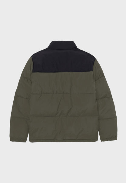 Heavy Weight Insulated Puffer Jacket - Olive Night