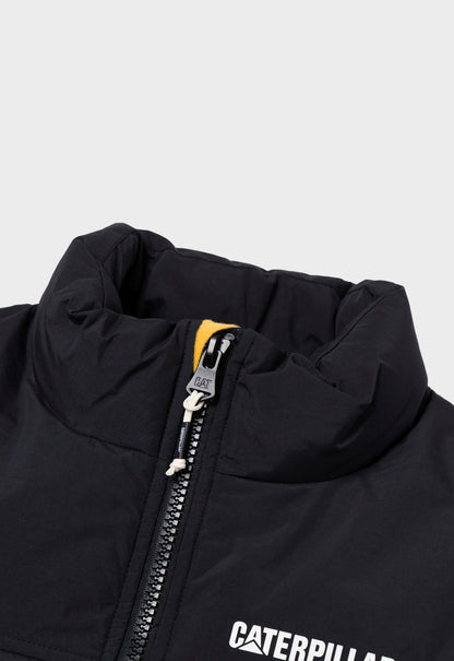 Heavy Weight Insulated Puffer Jacket - Pitch Black
