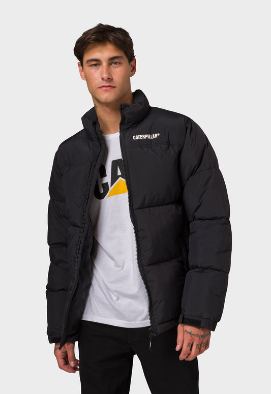 Heavy Weight Insulated Puffer Jacket - Pitch Black