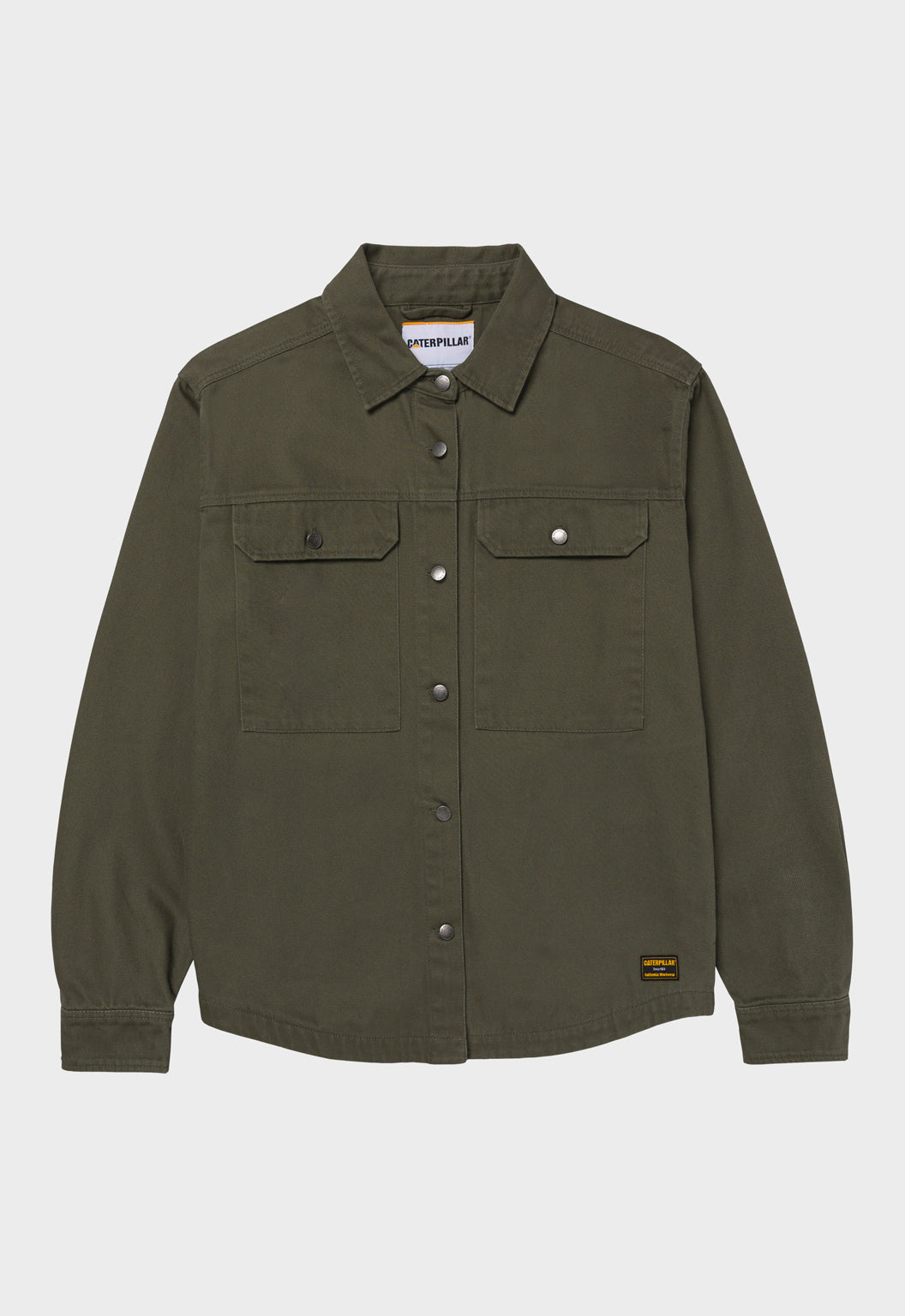Twill Overshirt - Olive Night