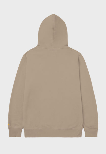 CAT Fleece Pullover Hoodie - Hummus/Black