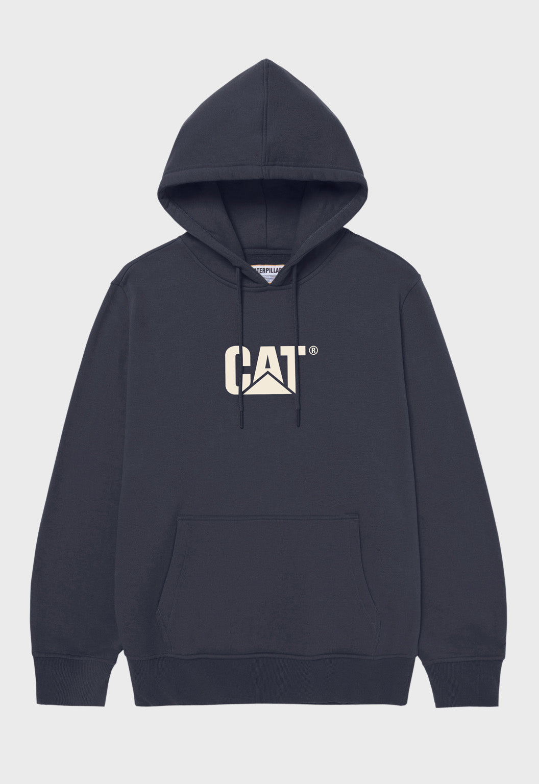 CAT Fleece Pullover Hoodie - Inkwell/Vanilla