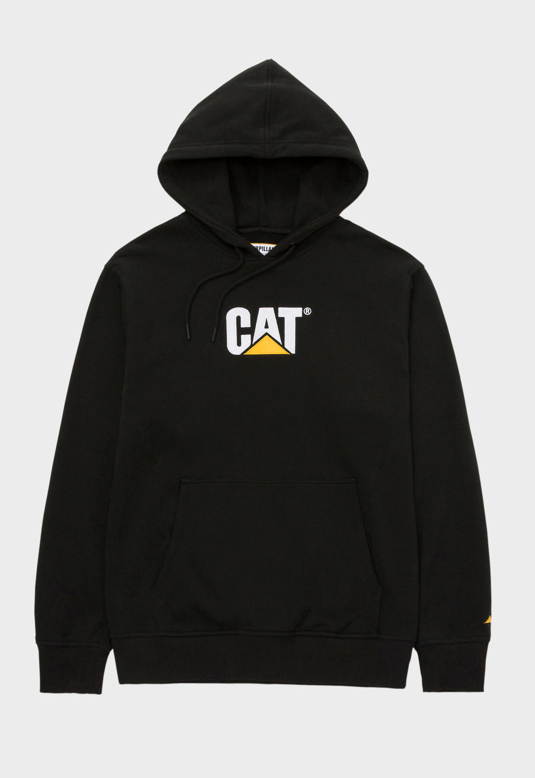 CAT Fleece Pullover Hoodie - Pitch Black TM