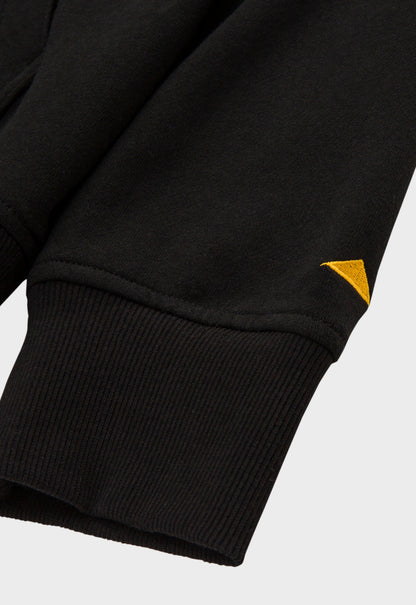 CAT Fleece Pullover Hoodie - Pitch Black TM