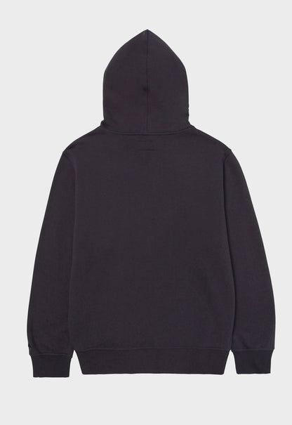 CAT Fleece Pullover Hoodie - Washed Black/Black