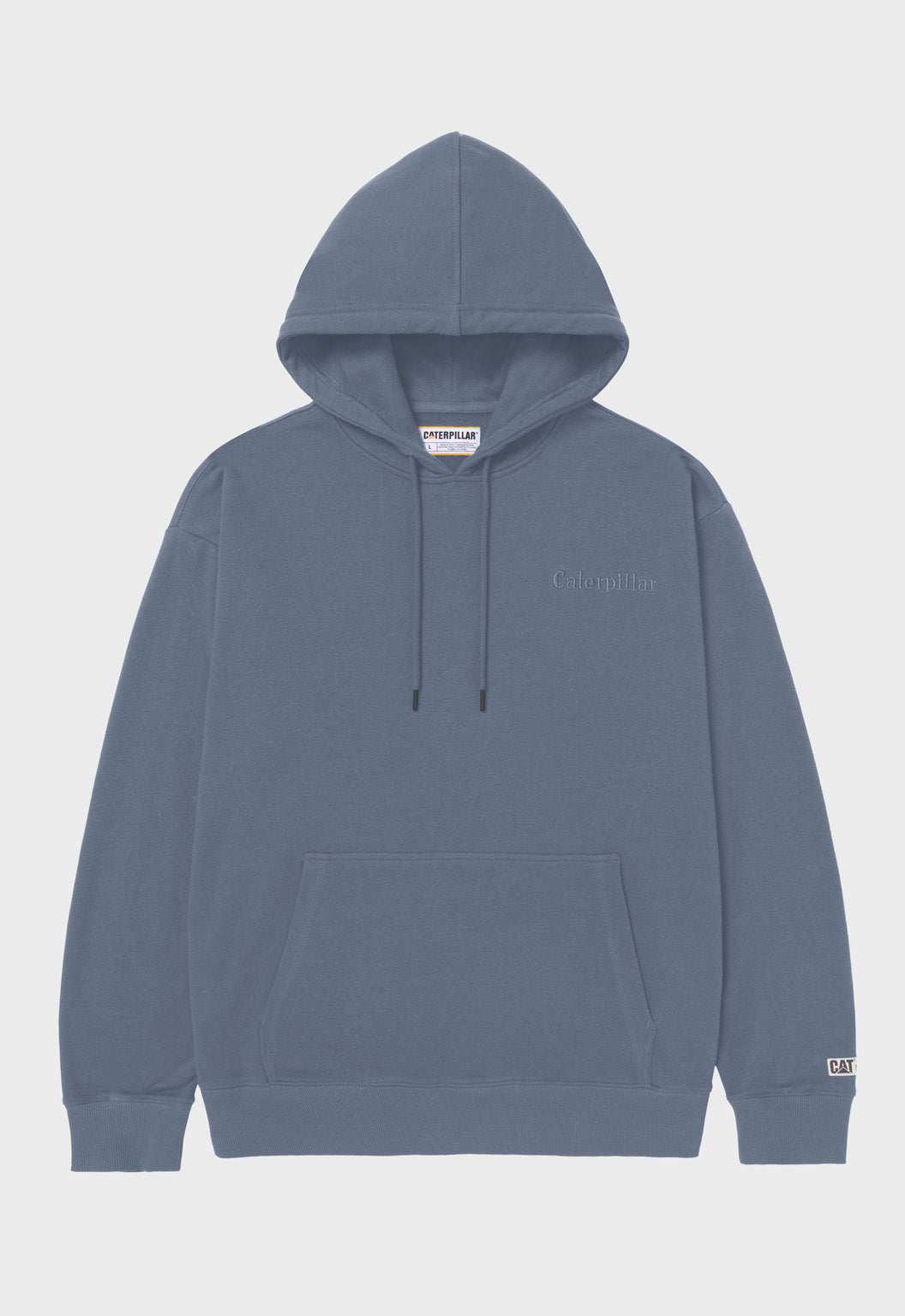 Relaxed French Terry Hoodie - Flint Stone