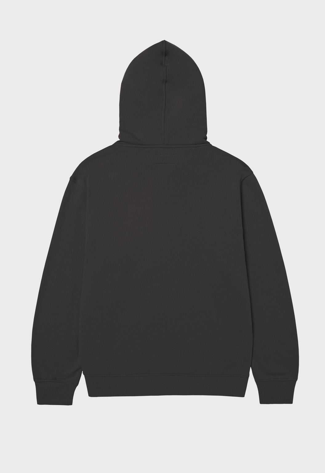 CAT Patch Fleece Full Zip Hoodie - Washed Black