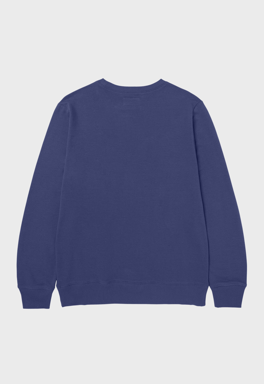 CAT Patch French Terry Crewneck - Blue Indigo