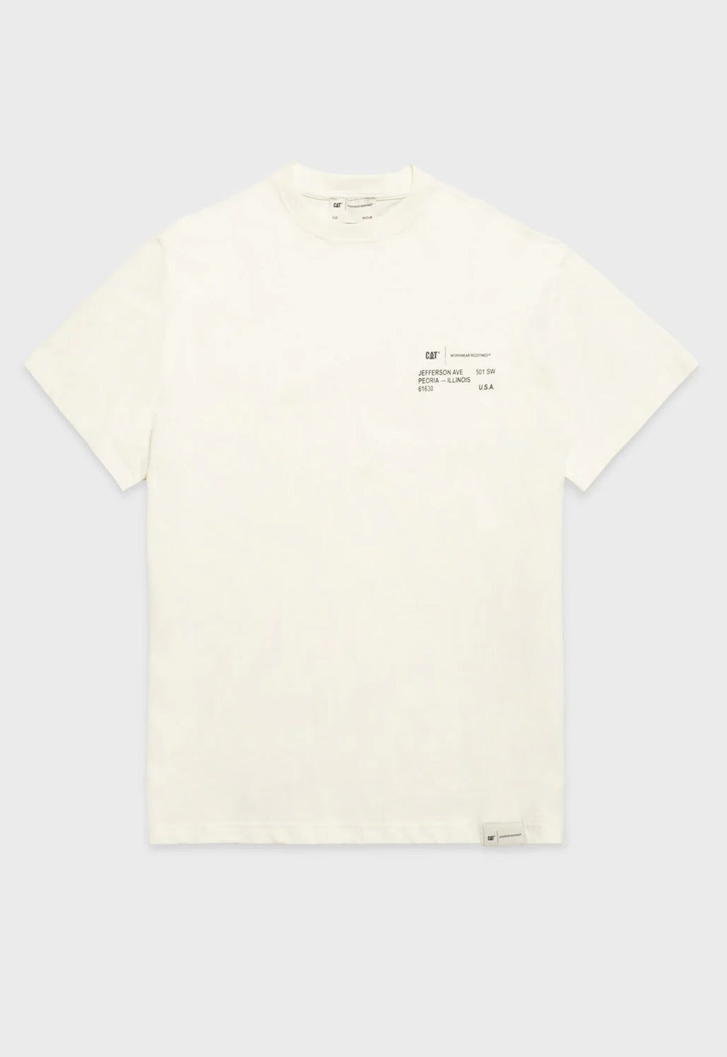 CAT 61630 T-Shirt - Bone