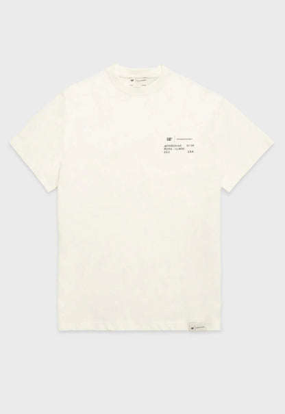 CAT 61630 T-Shirt - Bone