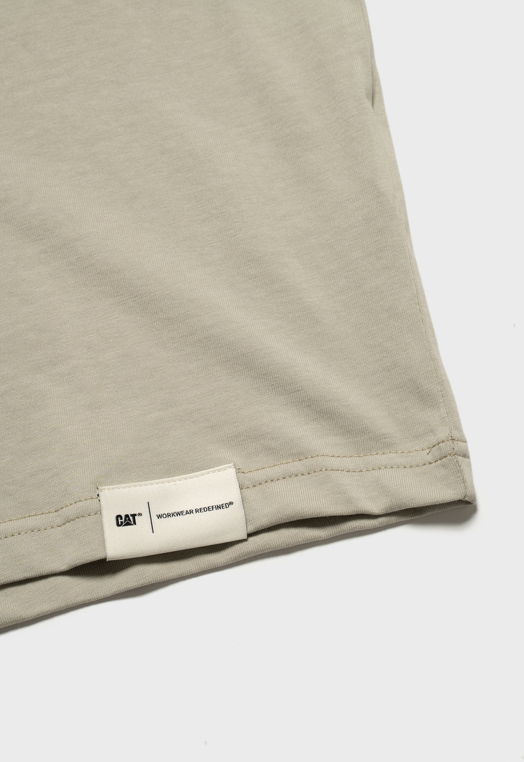 Embroidery Printed T-Shirt - Abbey Stone