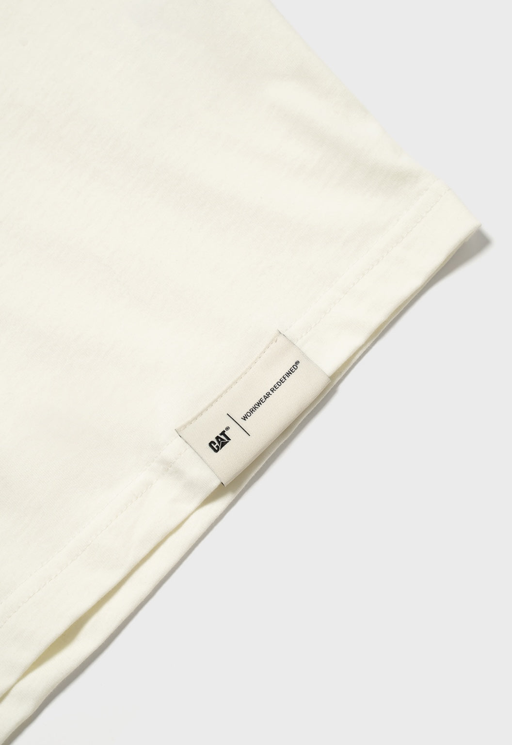 Label T-Shirt -  Bone