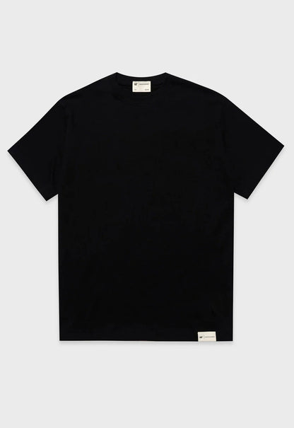 Label T-Shirt -  Black