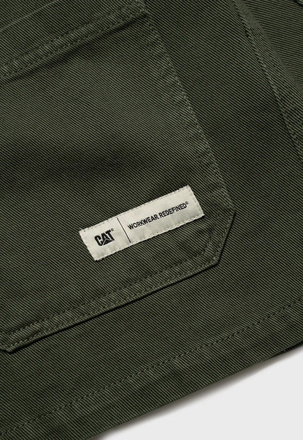 Printed Twill Overshirt - Beetle
