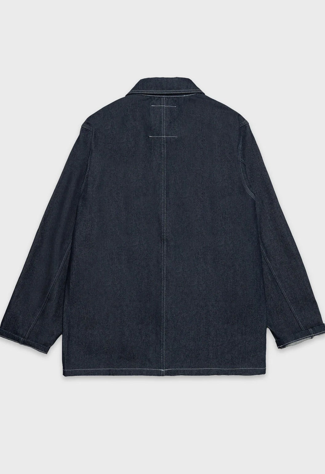 Denim Raw Overshirt - Raw Unwashed
