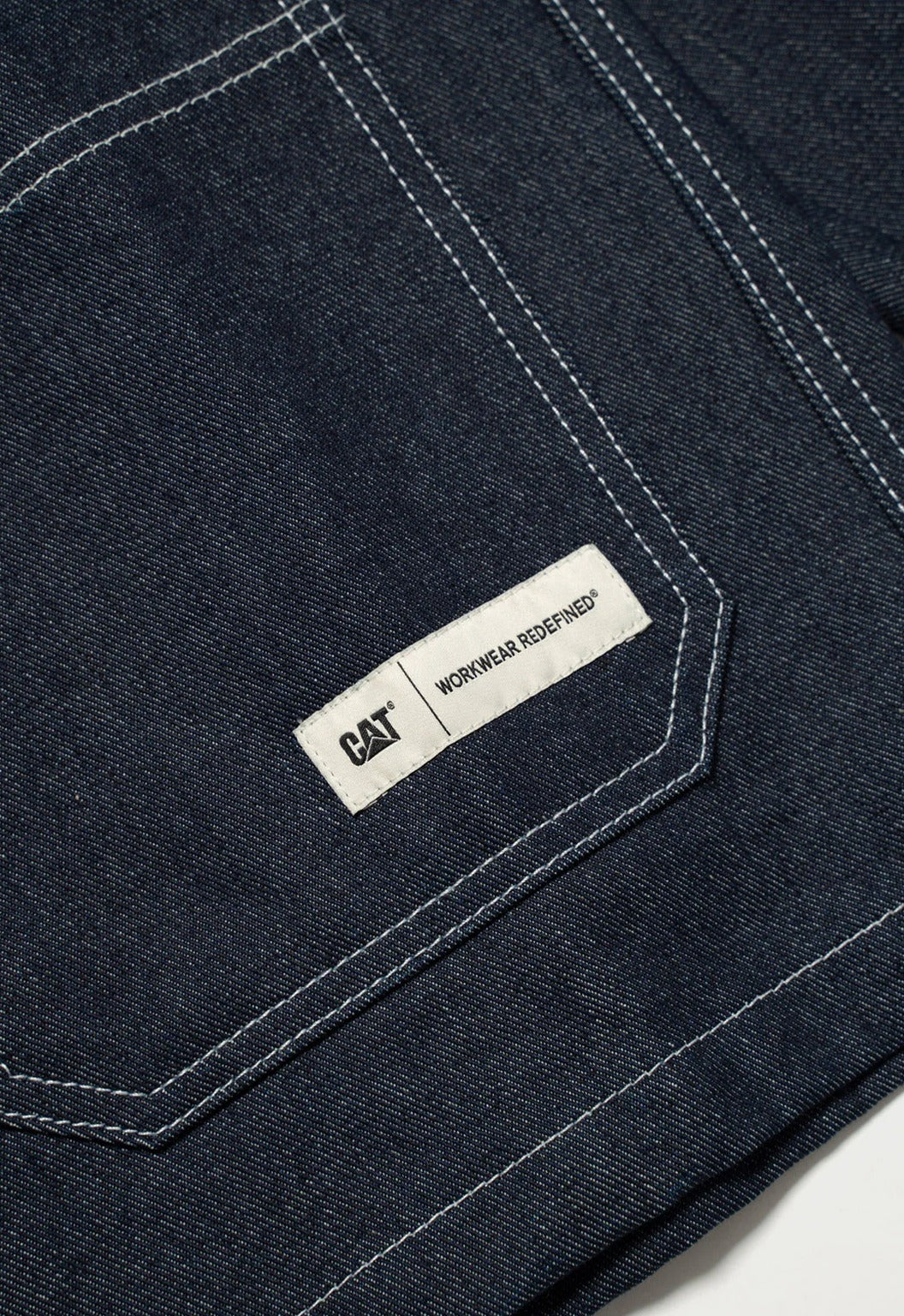 Denim Raw Overshirt - Raw Unwashed
