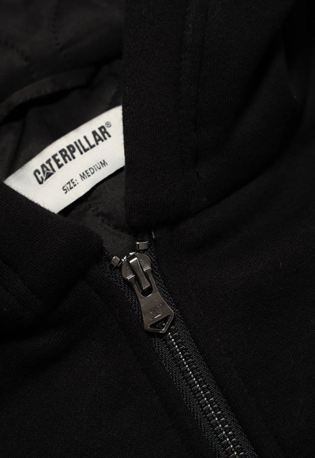 Padded Fleece Jacket - Black
