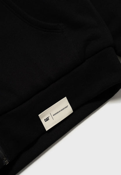 Padded Fleece Jacket - Black