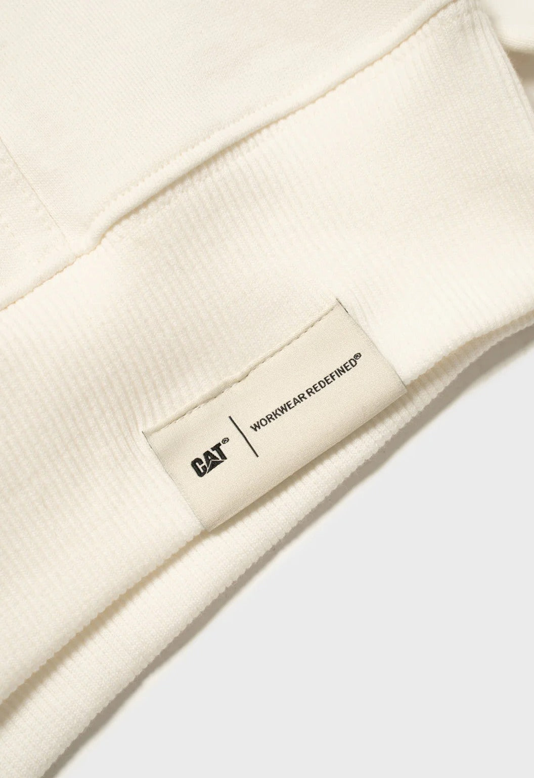 Road Machinery Fleece Hoodie - Bone