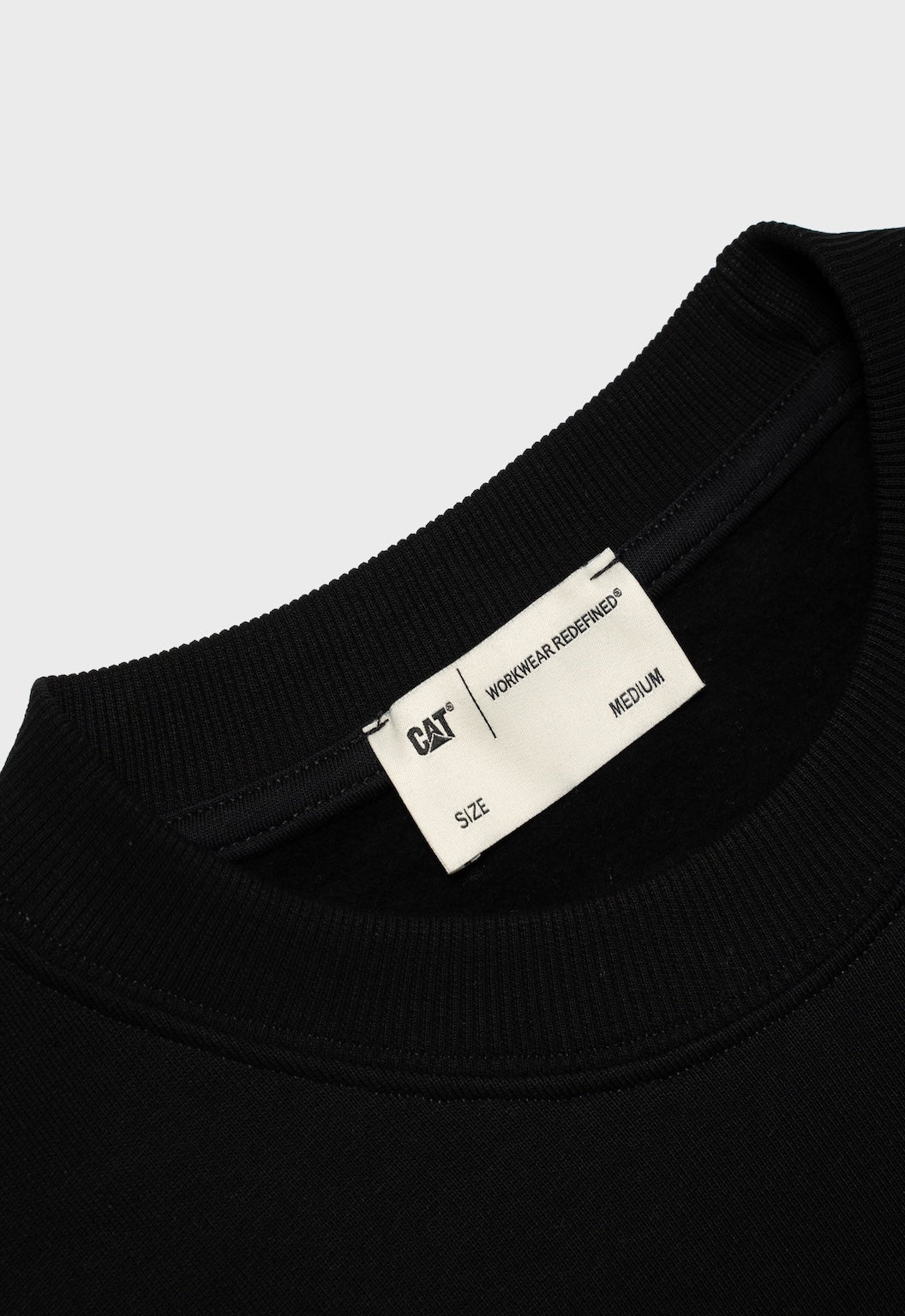 61630 Fleece Crewneck - Black
