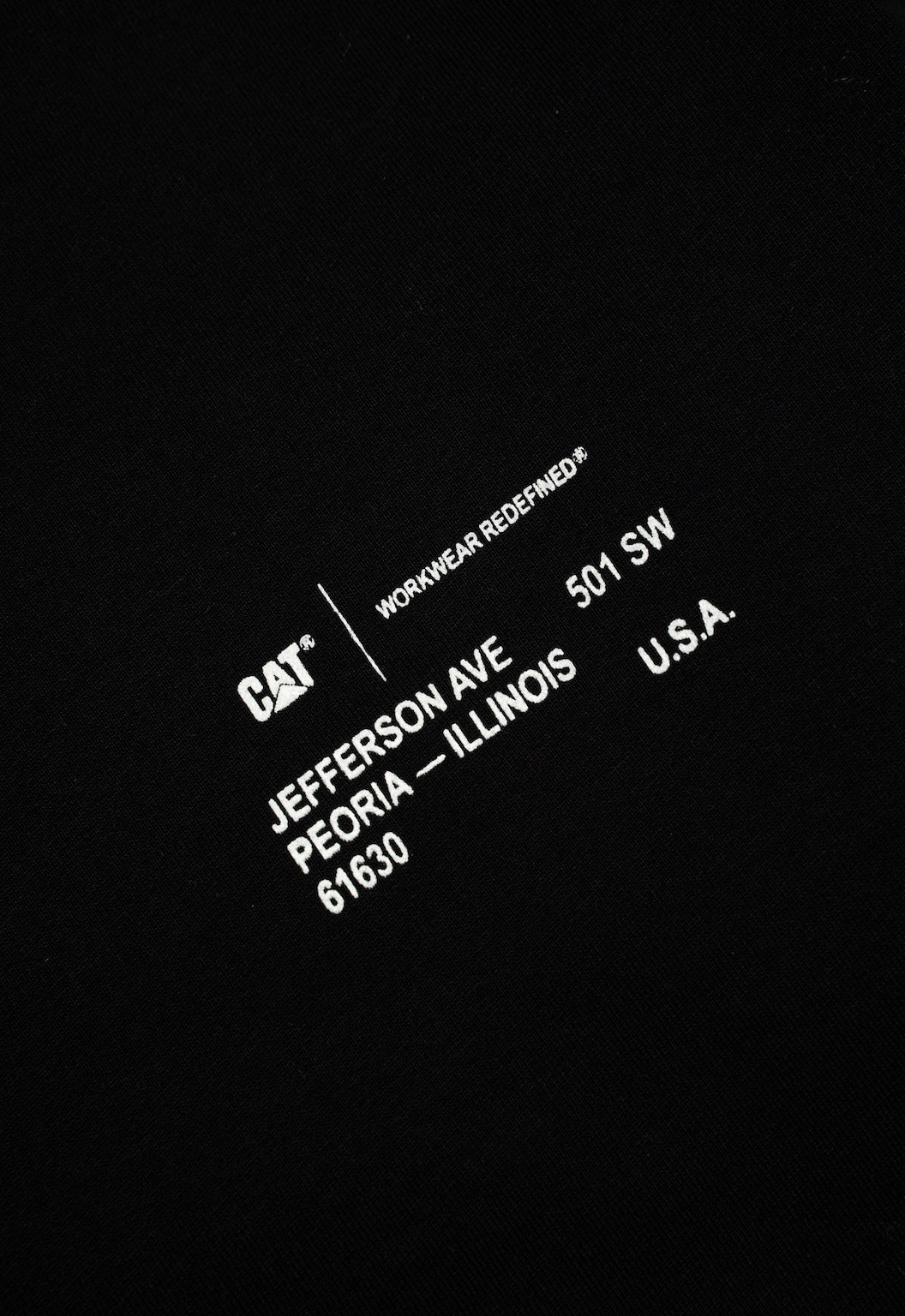 61630 Fleece Crewneck - Black