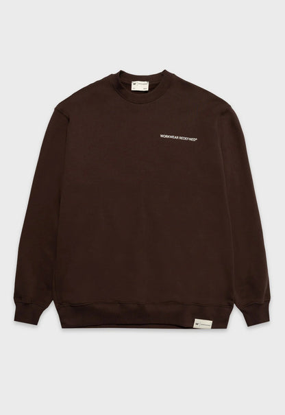 Redefined Print Fleece Crewneck - Moro