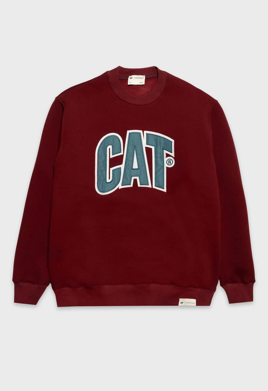 Logo Fleece Crewneck - Bordeaux