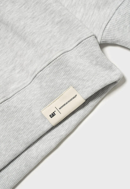 Logo Fleece Crewneck - Heather Grey