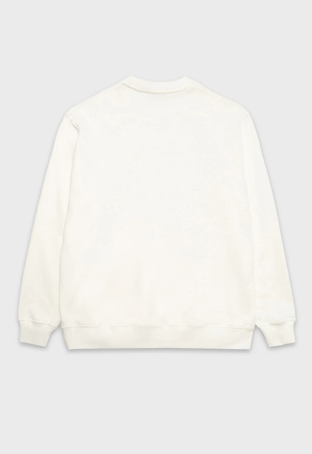 Label Fleece Crewneck - Bone