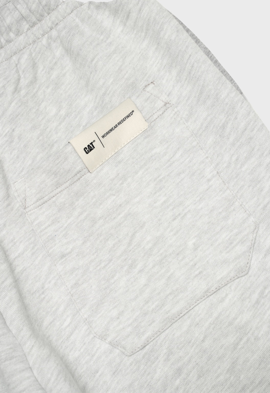 Label Fleece Pant - Heather Grey