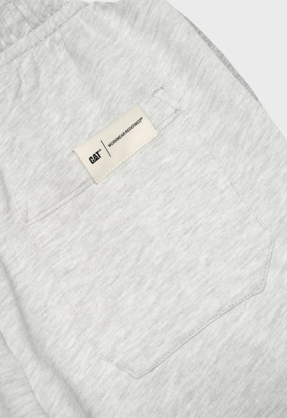 Label Fleece Pant - Heather Grey