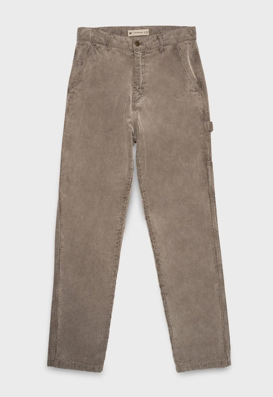 Corduroy Acid Wash Painter Pant - Slate Black
