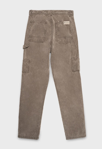 Corduroy Acid Wash Painter Pant - Slate Black