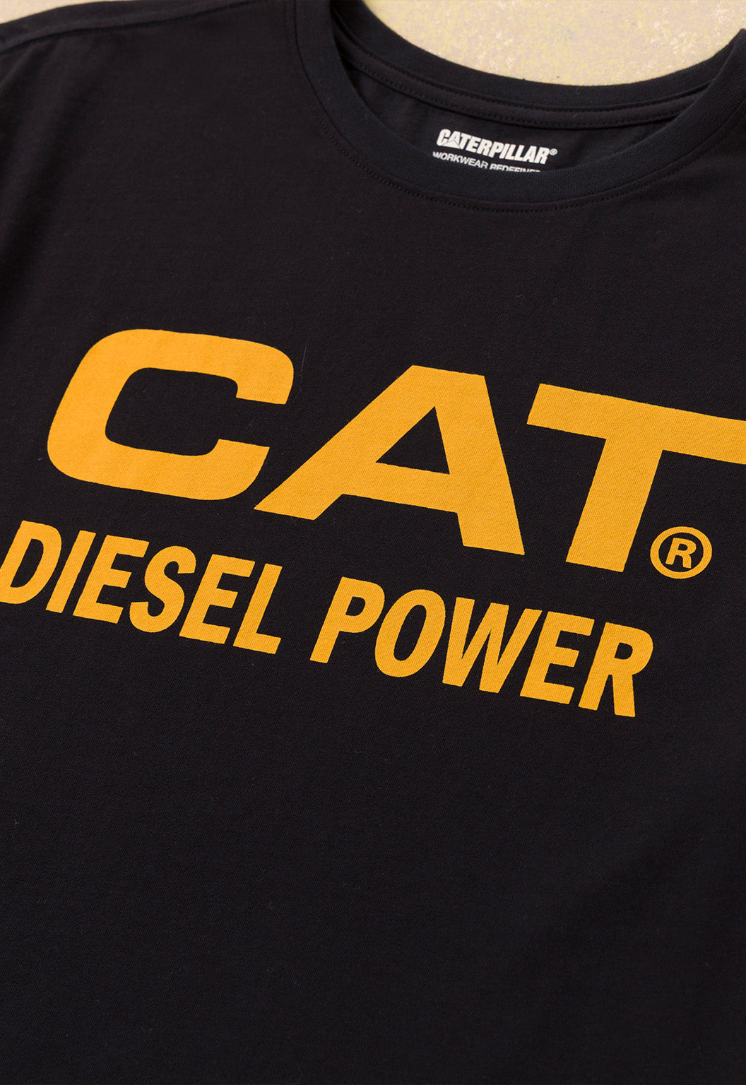 Short Sleeve Diesel Power Tee - Pitch Black