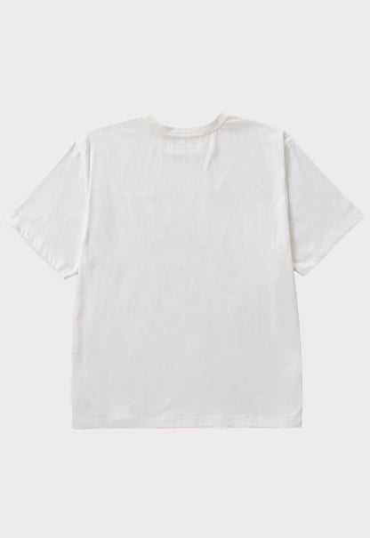 Short Sleeve Diesel Power Tee - Gardenia