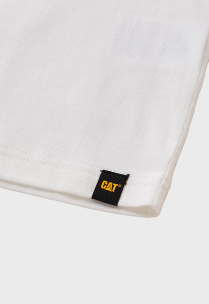 Short Sleeve Diesel Power Tee - Gardenia