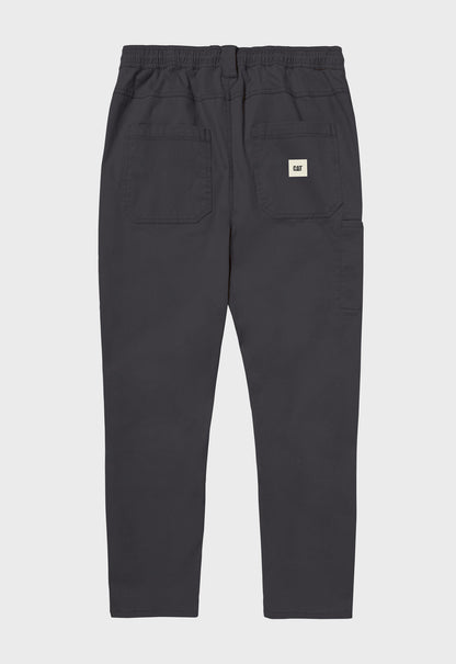 Stretch Twill Utility Pant - Washed Black