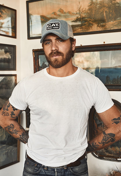Trucker Denim Hat