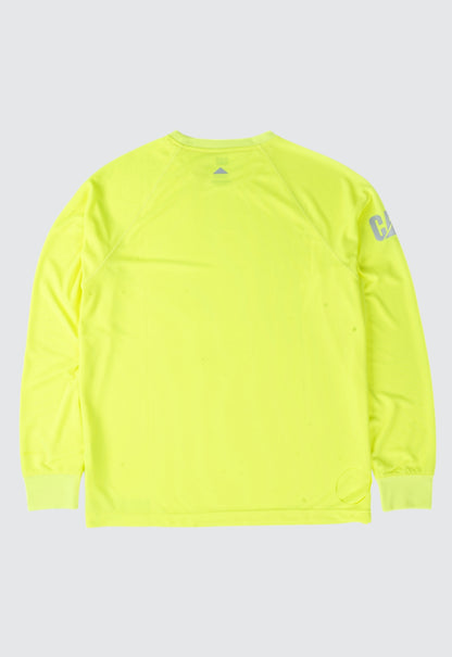 Impact Long Sleeve Tee - Hi-Vis Yellow