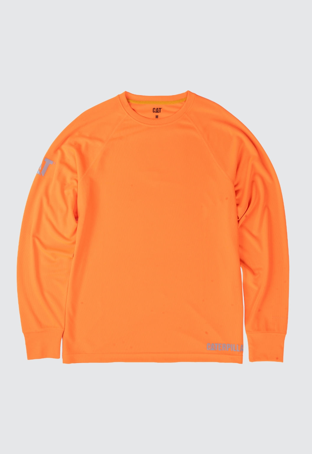Impact Long Sleeve Tee - Hi-Vis Orange