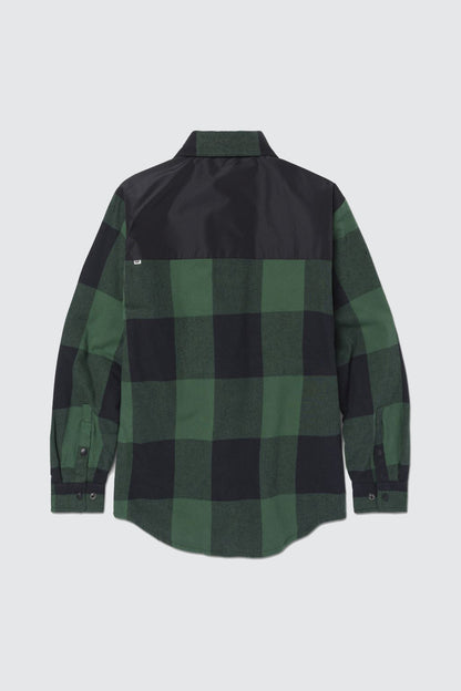 Block Check Insulated Shirt Jacket