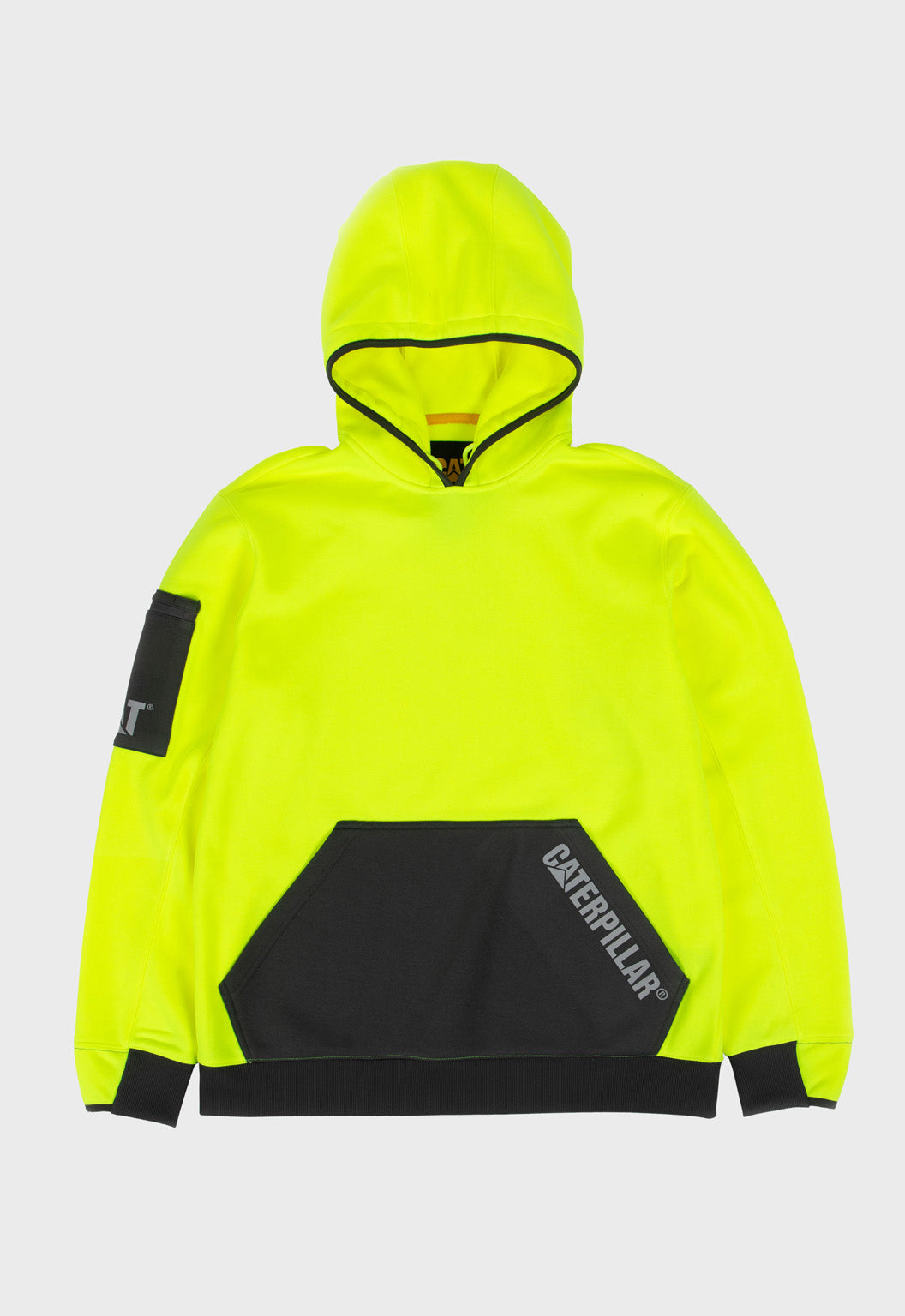 Impact Hooded Sweatshirt - HiVis Yellow