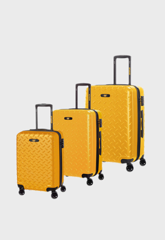 Industrial Plate 3 Piece Set - CAT Yellow