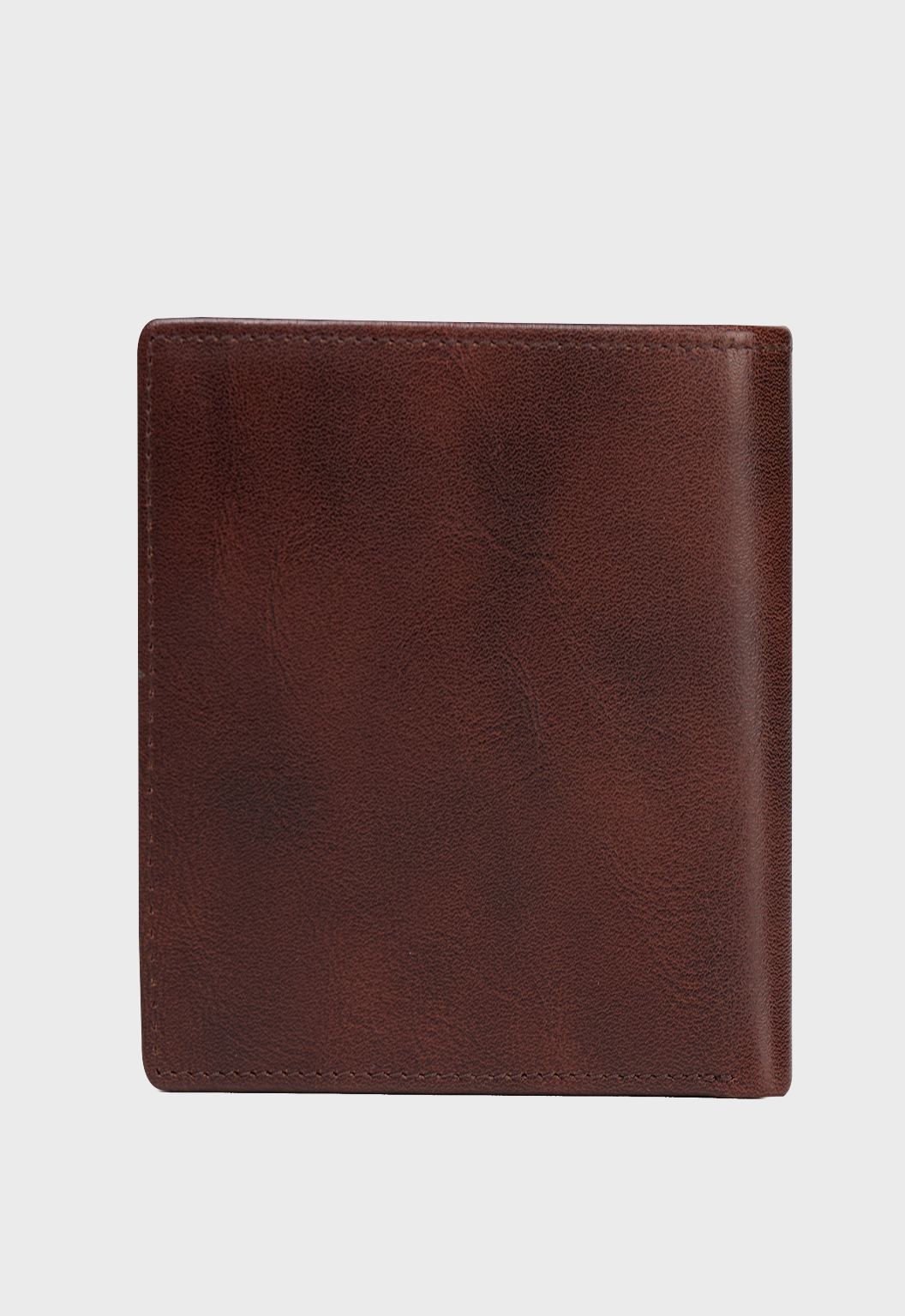 Ethiopian Leather Wallet - Dark Brown
