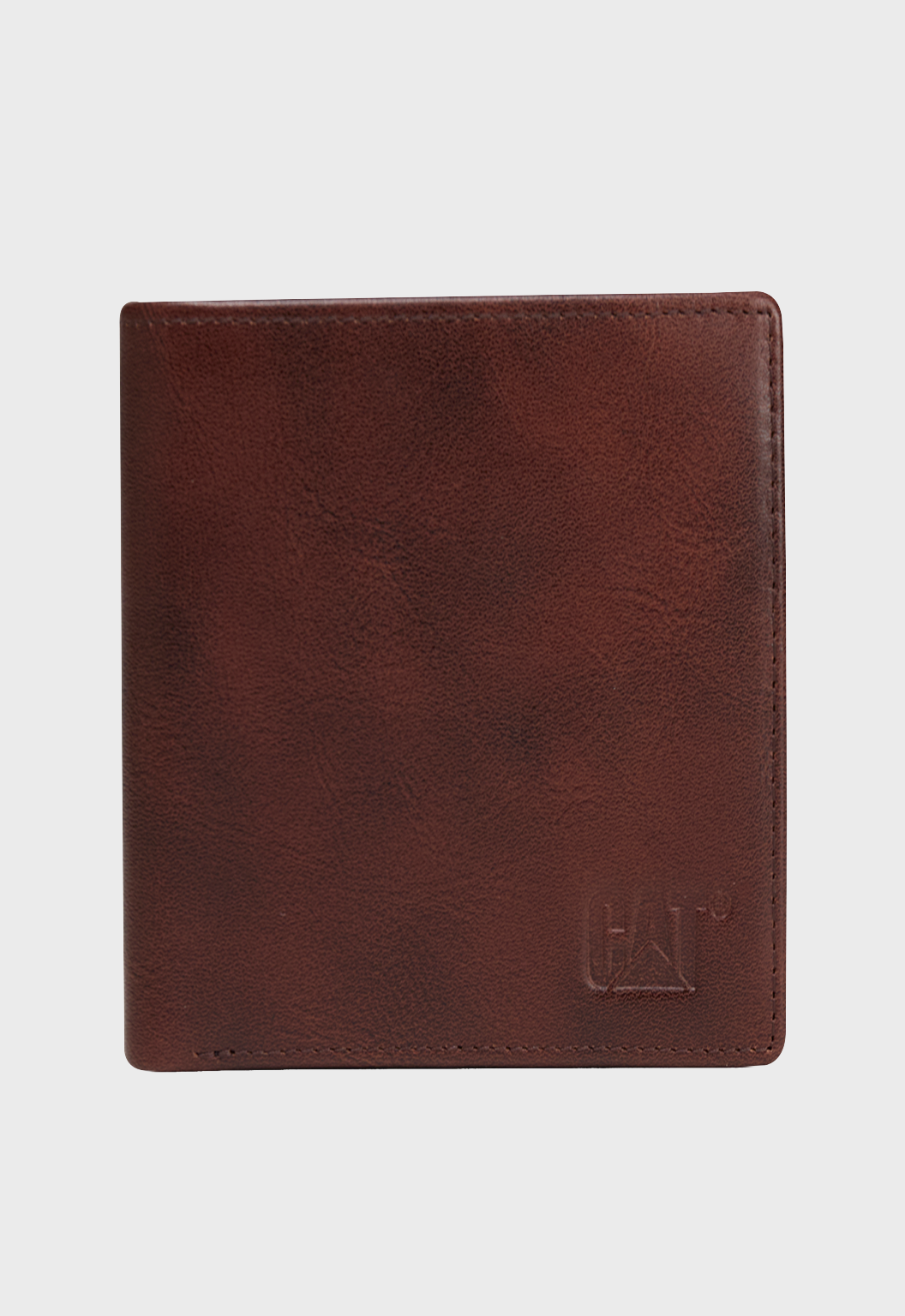 Ethiopian Leather Wallet - Dark Brown