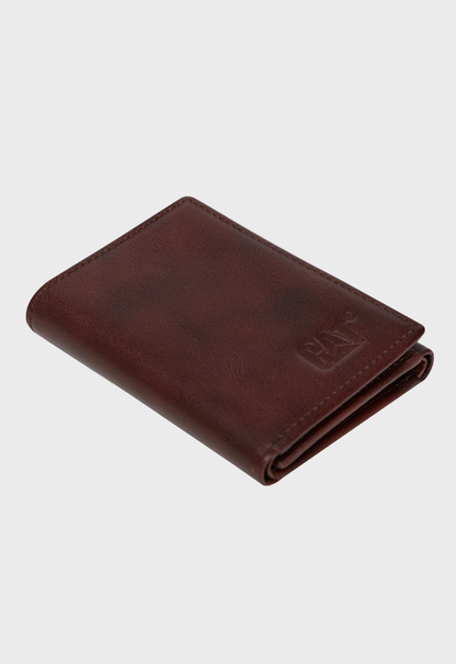 Kenya Leather Wallet - Dark Brown