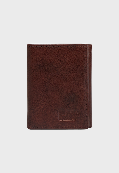Kenya Leather Wallet - Dark Brown