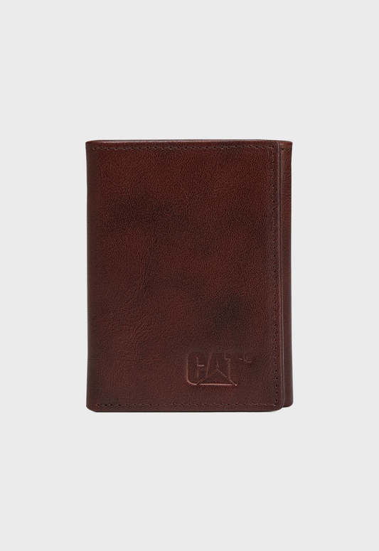 Kenya Leather Wallet - Dark Brown