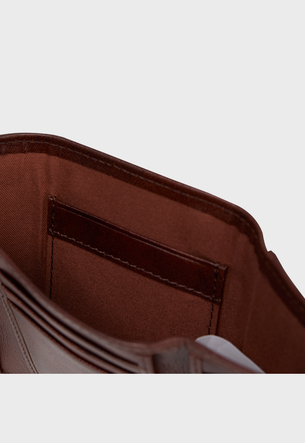 Kenya Leather Wallet - Dark Brown